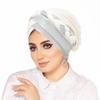 Muslim Women Hijabs Islamic Headwear Braid Head Wrap Chemo Cap Turban Hat