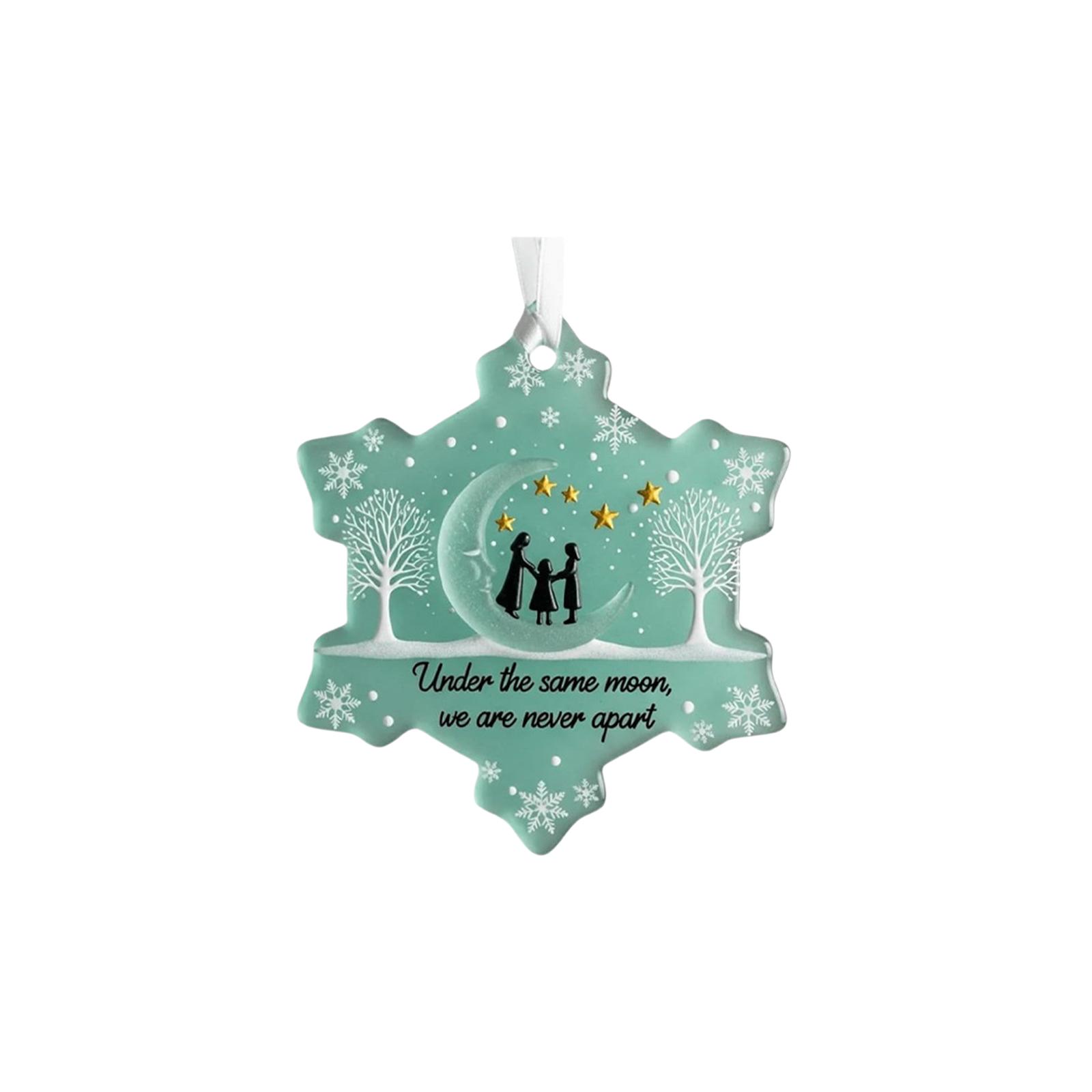 

2D Акриловые Снежинки Формы Рождественские Украшения Подвески на Елку One Size