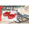 Suport pentru picioare universale CNC colorate pentru picior pentru HONDA CRF XR 50 70 110 M2R SDG DHZ SSR KAYO Pit Bike