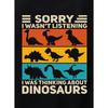 Kids Crew Neck Short Sleeve T-Shirt with Dinosaur Themed & Letter Print