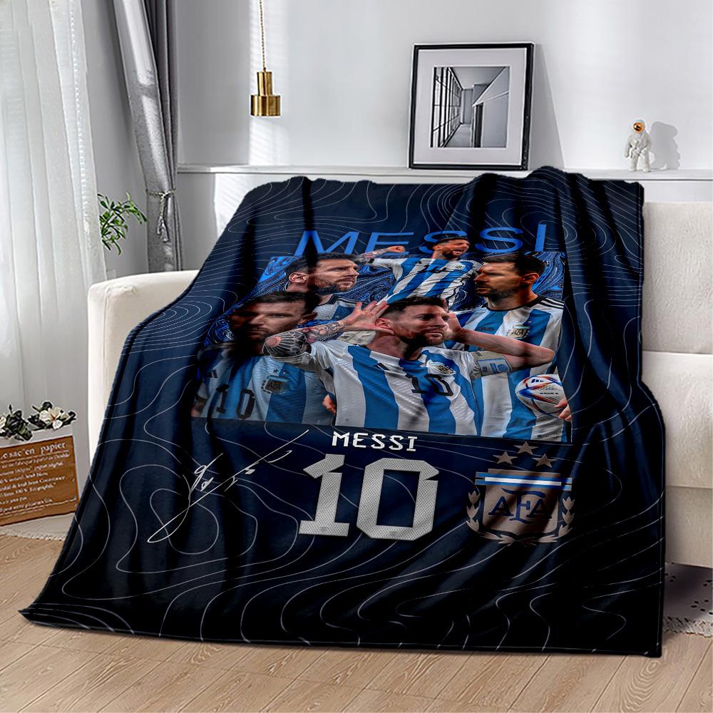 Messi 50 Blanket Warmthful Decor Perfect for Picnics Chair Couch for All Occasions Warmthful Decor Ideal Gift For Birthday Valentine'S Day