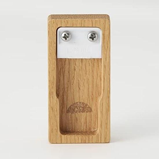 Muji Wall-Mountable Furniture Hook Oak Wood