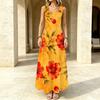 Women's Sleeveless Tank Maxi Dress,Relaxed Fit,Soft Comfortable Fabric,Vibrant Prints,Perfect for Daily Casual & Vacation,Elegant Stylish