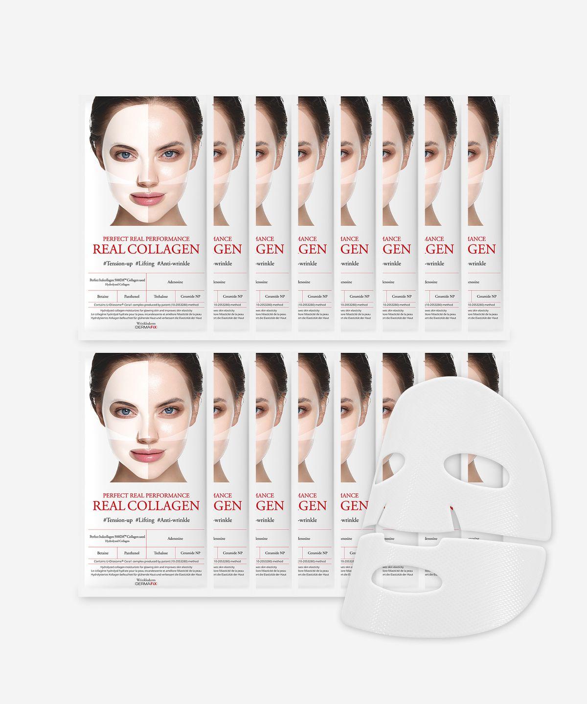 Perfect Real Performance Real Collagen Mask 16 Sheets