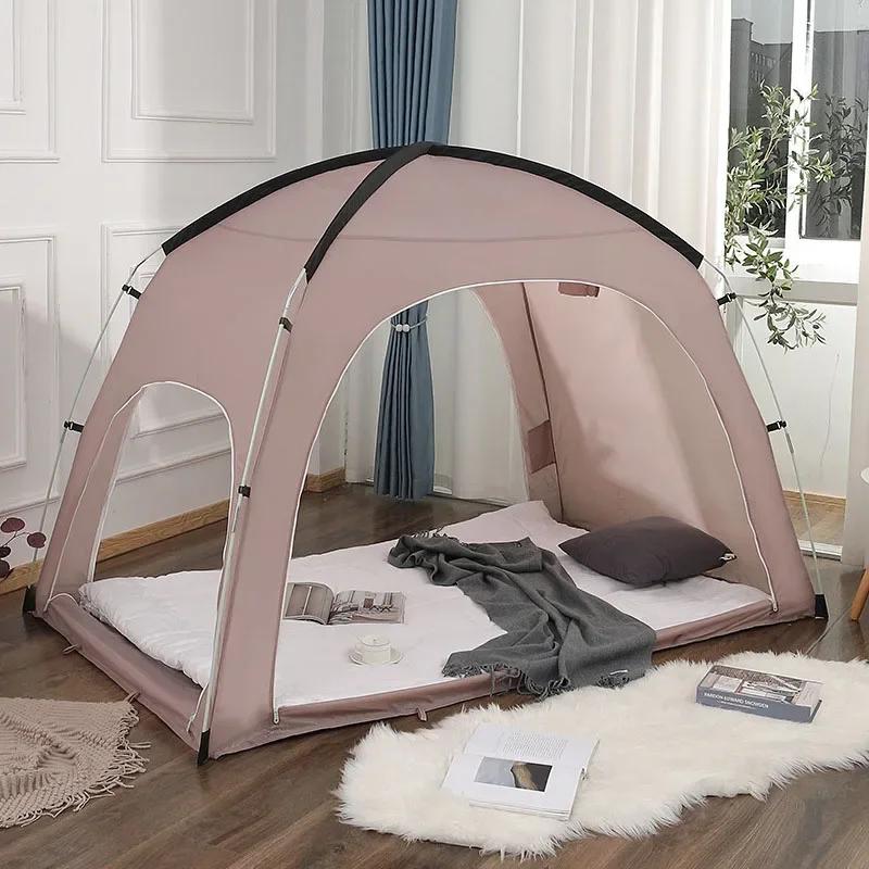 ForIndoor Childredn's Playhouse Adult Household Bed Tent Ground Wind-proof Warm And Mosquito Proof Single And Double Person Tent