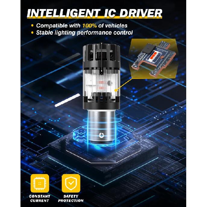 2pcs 1157 BAY15D P21/5W Canbus Led Car Lights Plug and Play Day Light Turn Signal Error Free No Hyper Flash For Hyundai i40 i10