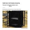 Portable Outdoor Camping Kitchen: Folding Stand with Grill, Fire Pit, and Tea Boiler for Mountain Adventures