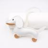 +Cartoon Leather Sausage Dog Hand Rope Bag Pendant Phone Case Accessories Pendant Car Dog Keychain