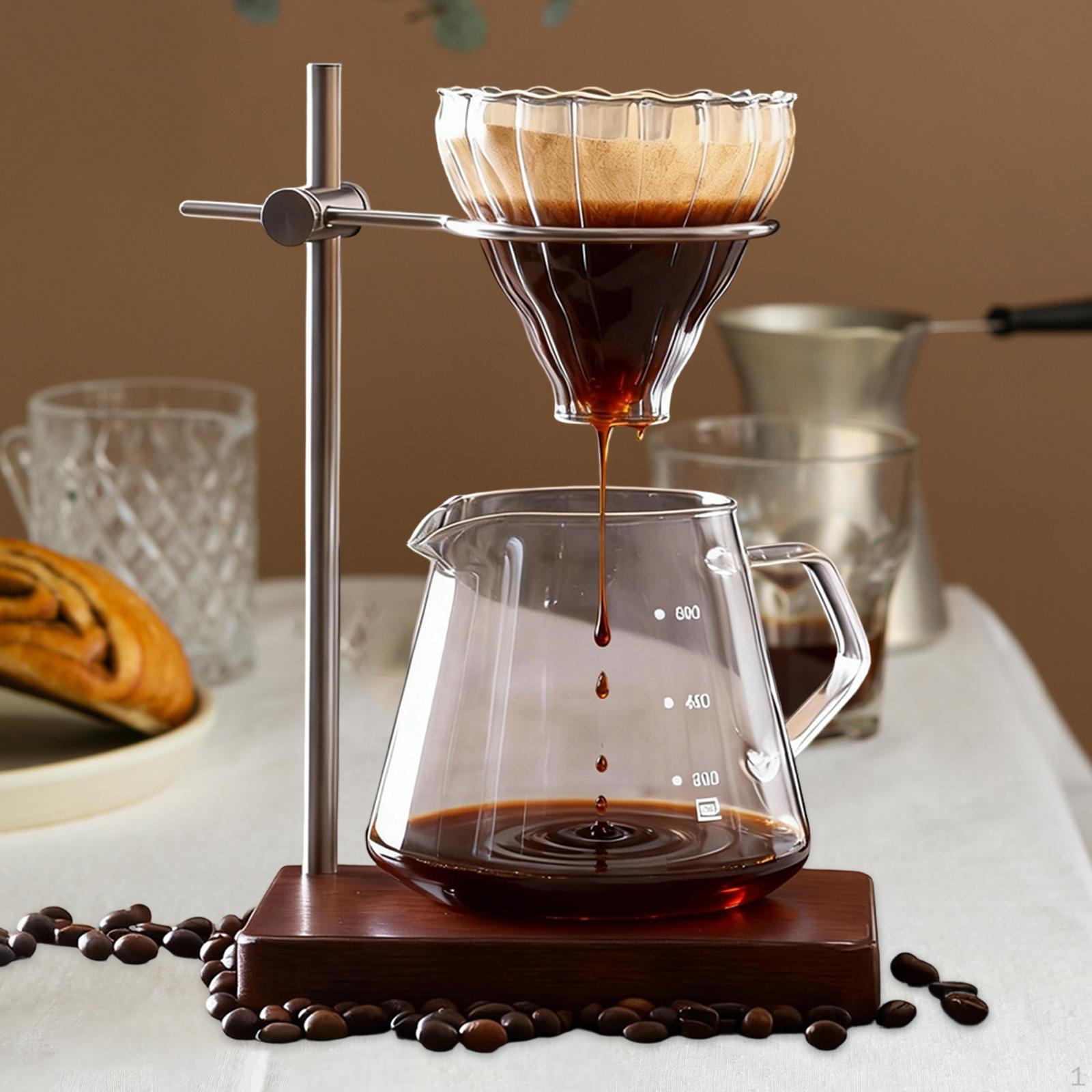 

Dripper Stand Coffee Holder Portable,Multi Functional Stainless Steel Accessories Espresso Machine