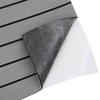 Boat Mat Striped Light Gray and Black 240 x 90 cm EVA