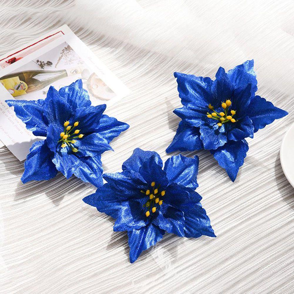 Buntes Weihnachtsbaum Partydekor 10er Pack Weihnachtsblumenkugeln