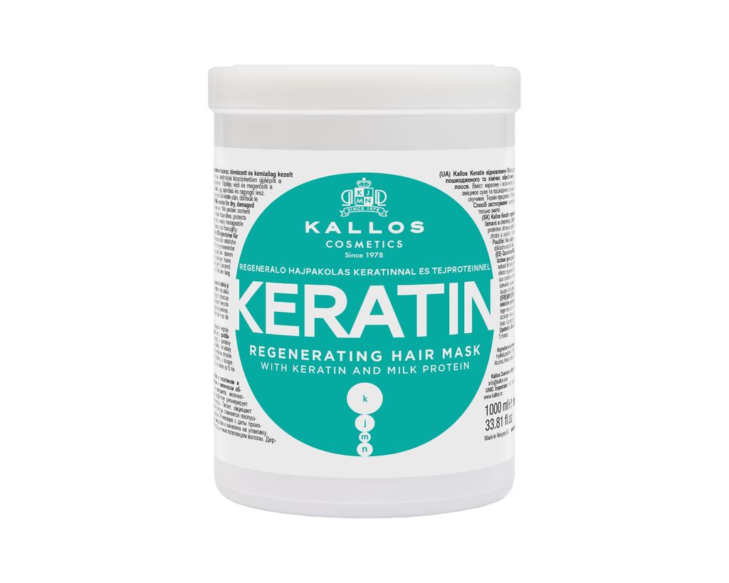 Kallos Maschera Rigenerante alla Cheratina per Capelli 1000 ml