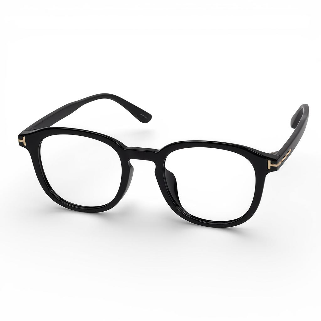 Adije Zuren (Black) La1054 Horn-Rimmed Eyeglass Frames