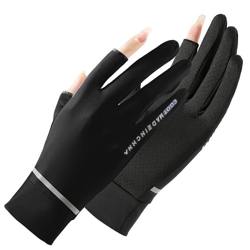 Women's Lightweight Breathable Sun Protection Gloves for Summer – Cycling, Driving, Outdoor Sports, Touchscreen-Compatible