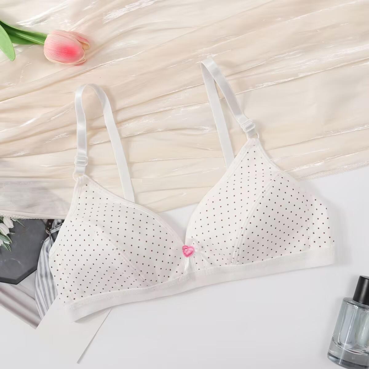 

10-14 лет бюстгальтер для девочек-подростков бюстгальтер на бретельках из хлопка без косточек тонкое нижнее белье с подкладкой one size белый