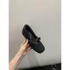 Gray plush plush shoes for women to wear outside, heightened and thickened in winter, warm Mary Jane shoes