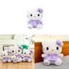 Cuter Hello Kitty Plush Toy With Bow And Dress Decoration For Kids And Gift