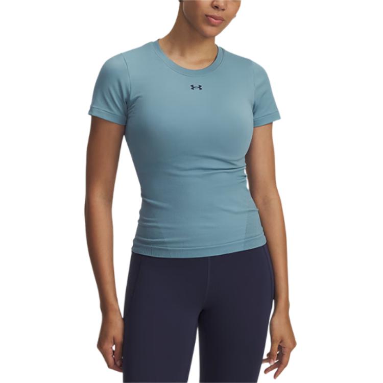 Under Armour Comfortable Breathable Sports Casual Short Sleeve T-Shirt Women Tops 6000642-418