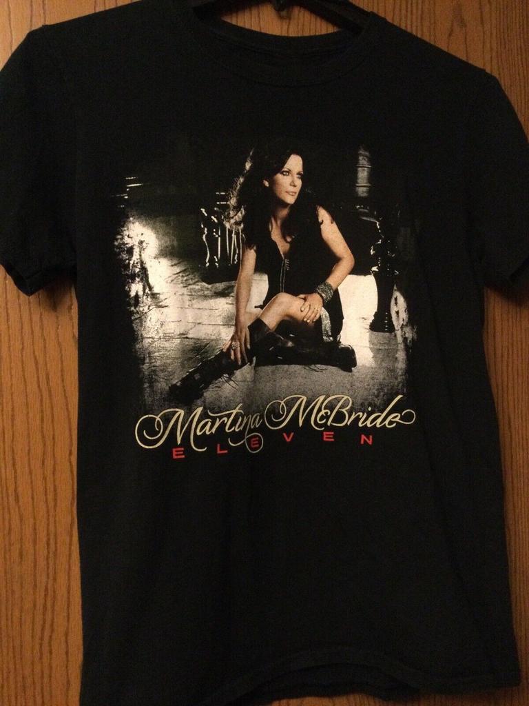 Martina McBride Eleven Album Short-Sleeve Unisex T-Shirt Cotton MI584