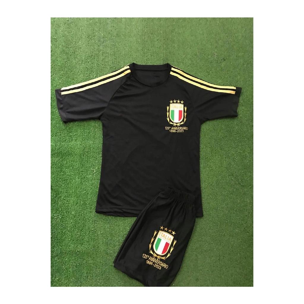 Italy 125th Anniversary Special New Season 2023/24 Kids Jersey Set Of 4 Black