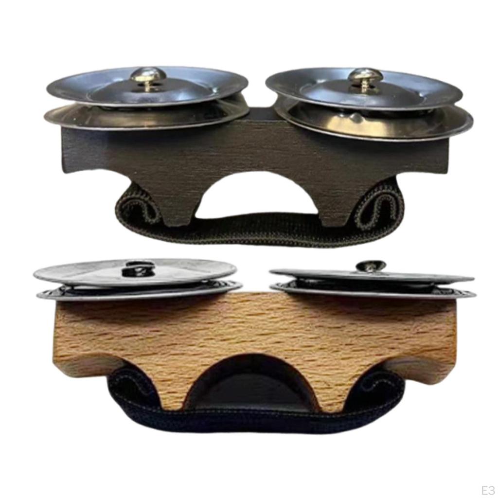 Finger Percussion Instrument, Tambourine Bell for Live Music