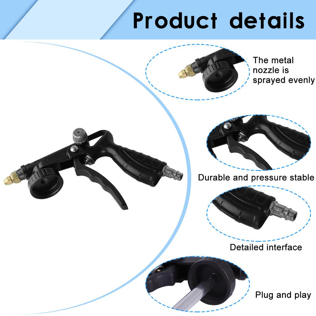 Airbrush Paint for Automobile Chassis Glue Gun Auto Armored Sprayer Adjustable Undercoating Metal Sprayer Gun Underbody Coating
