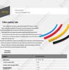 Colored L-Shaped PTFE Teflon Capillary Tube Insulation