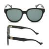 Gucci Asian GG0960SA Grey Women's Sunglasses, Fit, 002, Black,