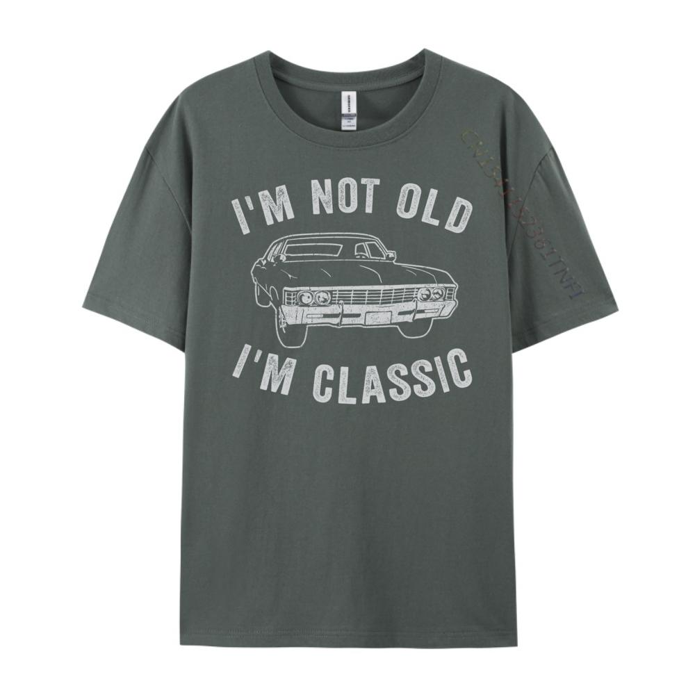 Im Not Old Im Classic Funny Car Graphic  Mens Womens Clothing Tshirts Men Vegan