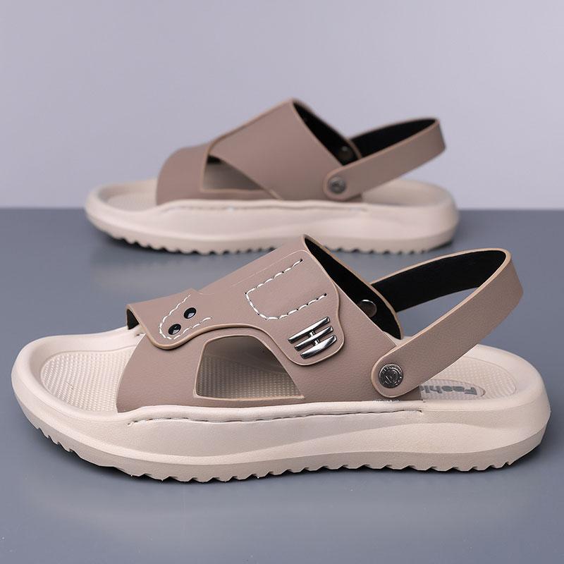 Fashion Thick Sole Comfort Casual Sandals Summer Outdoor Soft Sole Anti Slip Waterproof Beach Shoes Fashion Breathable Sports Slippers