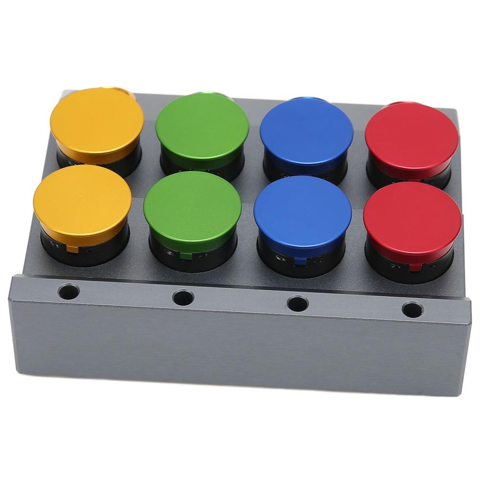 Watch Oil Kit 8 Holes Watch Oil Cup Holder Dust Proof Cover Oil Pen Watch Repairing Accessory