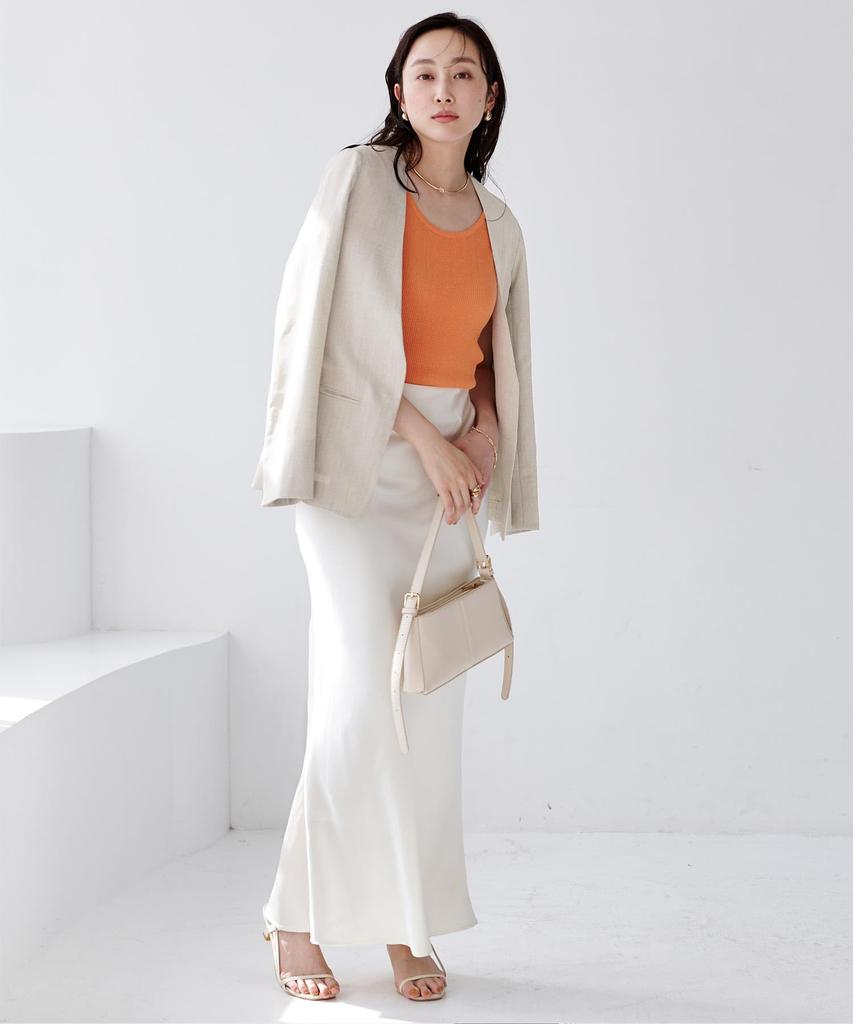 Ihre leinenähnliche kragenlose Jacke (BDXN1960), Damen, Hellbeige, Größe S