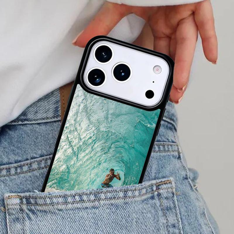 Surfing Wave Phone Case for iPhone 17ProMax 12 13 14 15 16e 17 Pro Max Plus Air Cover