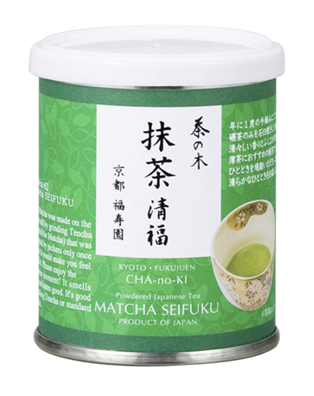 

Фукудзюэн Чаноки Матча Сэйфуку Банка 40г