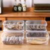 1pc Fridge Storage Box Organizer Fresh Keeping Fridge Freezer Meat Vegetables Fruits Sealed Box Container Heatable