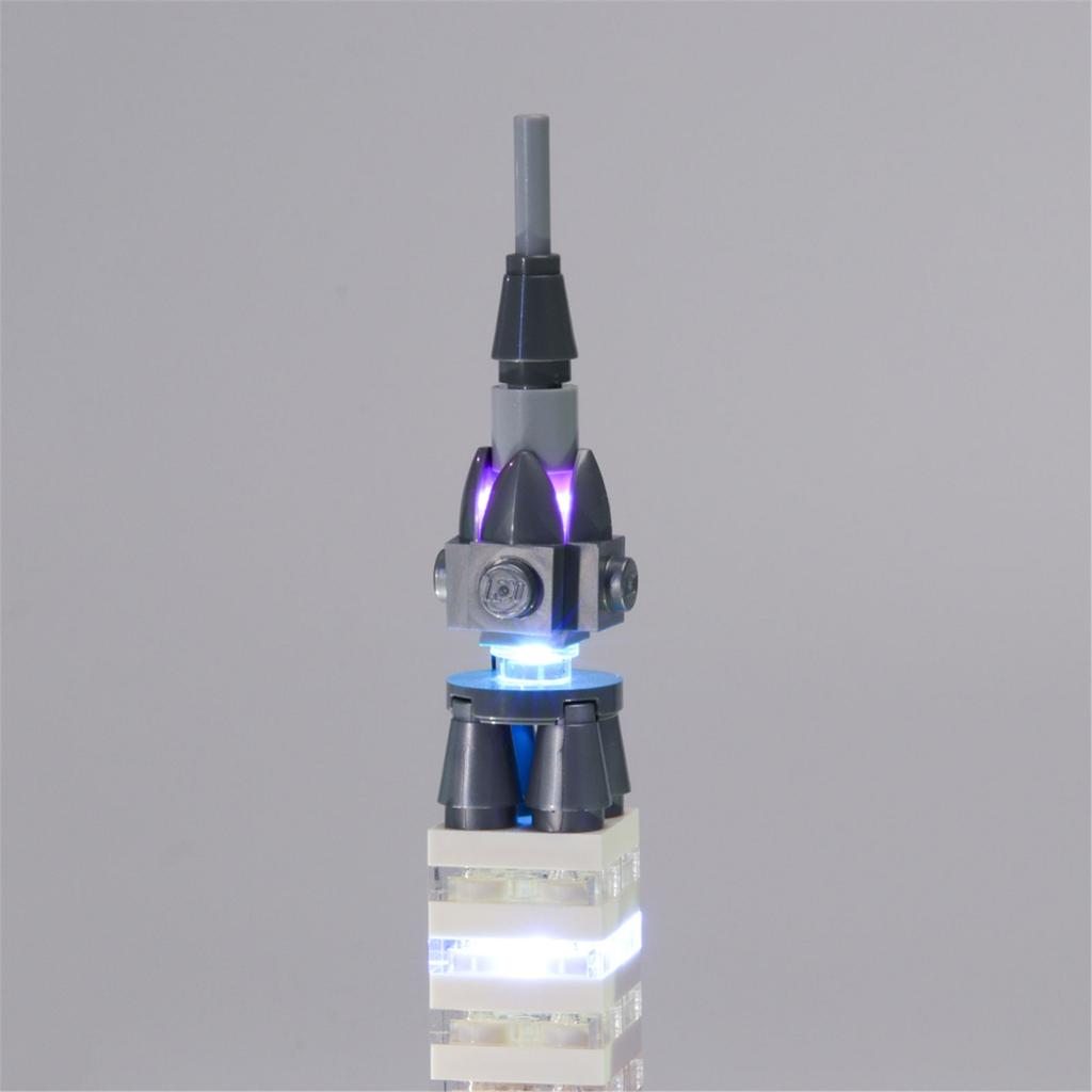 Klasická DIY LED sada světel pro LEGO 21028 New York City Skládaná stavebnice Hračka Dekorace Nastavitelné osvětlení Příslušenství