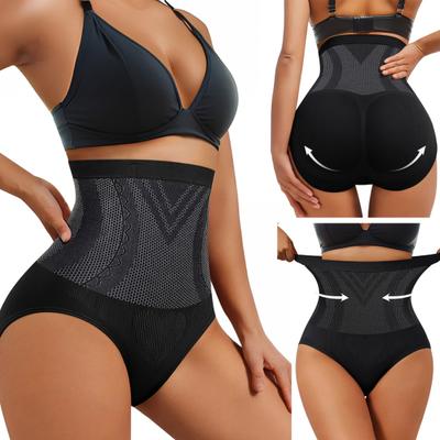 Shaping Pants for Women High Waist Tummy Control Seamless Shapewear Briefs with Hip Lift