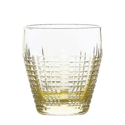 Toyo Sasaki Glass Bärnstensfärgat Freeglas i Stilfullt (Stor) 18913DGY-C567N [Tillverkad i Japan, Glas, 320ml]