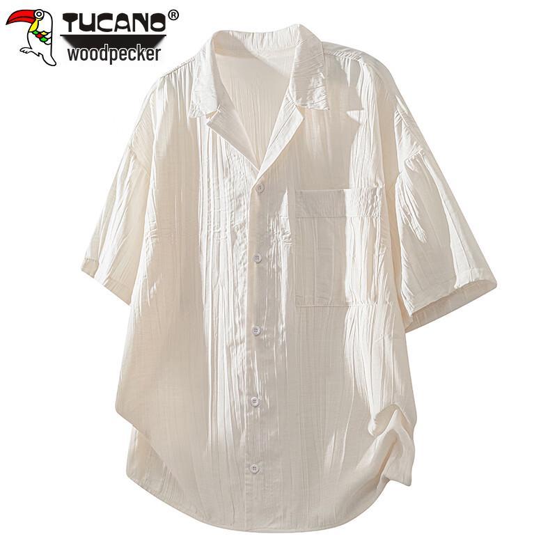 TUCANO Men s Short Sleeve Ice Silk Shirt XL