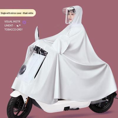 Fashionable Warm Single-Person Electric/Motorcycle Raincoat