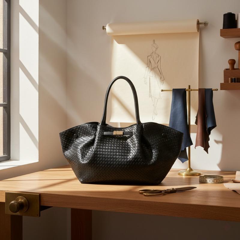 Wings tote bag large capacity stylish simple high sense commuter retro shoulder portable women s bag