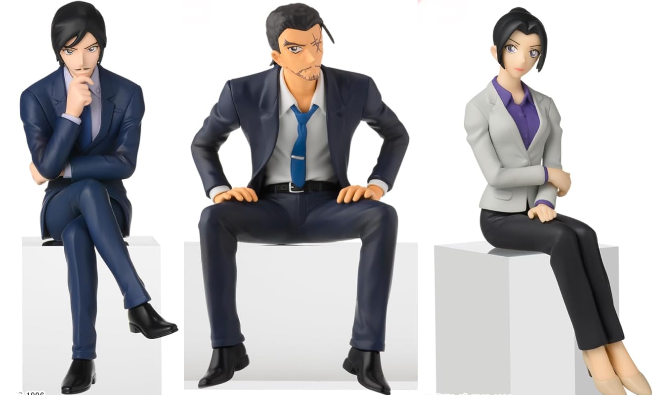 

Takaaki Kensuke Yui Uehara Figure Detective Conan Movie Chokonose PM Figure of 3 Official Goods Morofushi, Yamato, [Set Types]