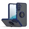 Shockproof Matte PC Armor Case For Samsung Galaxy A06 A16 A26 A36 A56 A15 A25 A35 A55 A54 A53 A52 5G Magnetic Ring Holder Cover