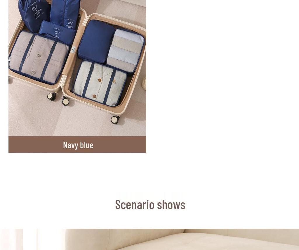 Travel Storage Set: Toiletries, Underwear, Socks, Shoes, and Clothes Organizer