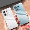 ESCASE Transparent Full-Coverage Ultra-Thin Shockproof Anti-Fingerprint Soft Case for Redmi Note 14 Phone, Simple Design for Men And Wome