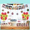 Anime One Piece Themed Birthday Party Decor Supplies Suit Banner Topper Balloon