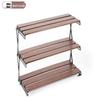 ZISIZ Foldable Outdoor Camping Three-Layer Storage Rack