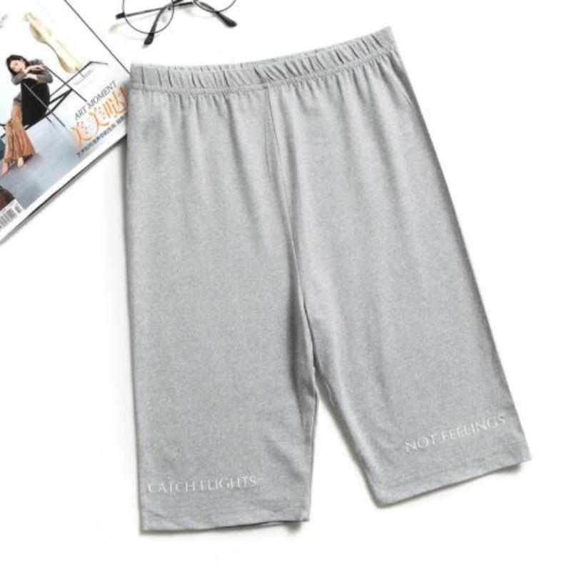 

Модные женские шорты байкерские шорты фитнес повседневные короткие цветные спортивные велосипедные шорты одежда шорты с высокой талией панталоны XL серый