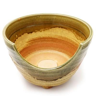 Shigaraki Ware Tea Ceremony Furo Brazier (Benihachi Style) 9 Sun