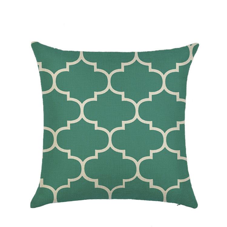 Geometric Pillow Cover, Abstract Line, Home Living Room, Sofa Cushion Cover, Bedroom Bedside Pillow Cover